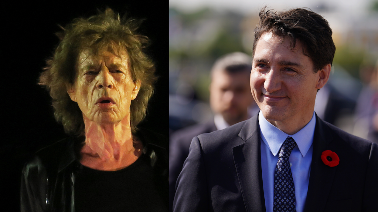 Mick Jagger appears shocked by Canadian crowd's reaction after he says the Stones 'love' far-left Justin Trudeau