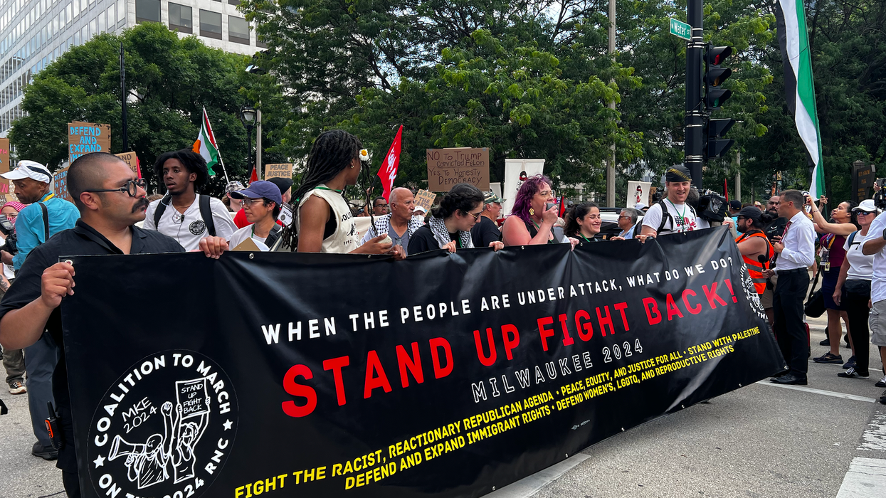 Far-left protesters have Trump in their sights with Biden's re-election prospects low