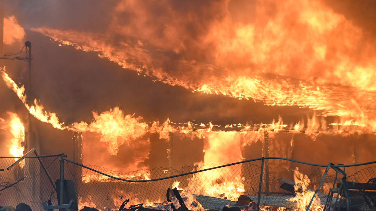 Man accused of sparking massive California wildfire by pushing fiery car into gully; fire already burned 164,000 acres