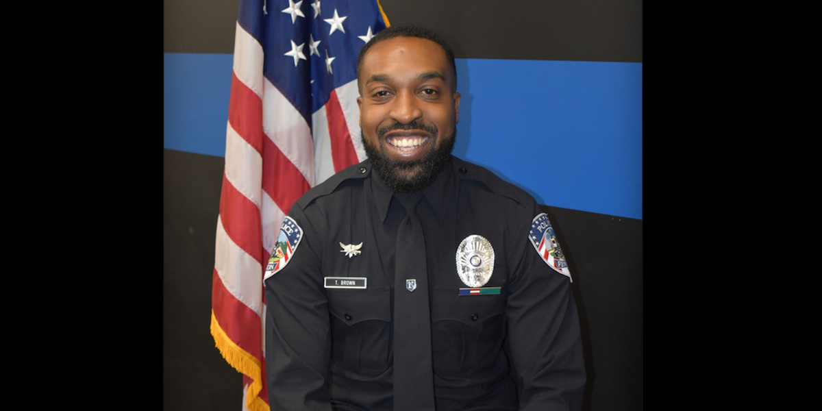 Ferguson Officer Travis Brown Shows Recovery Signs
