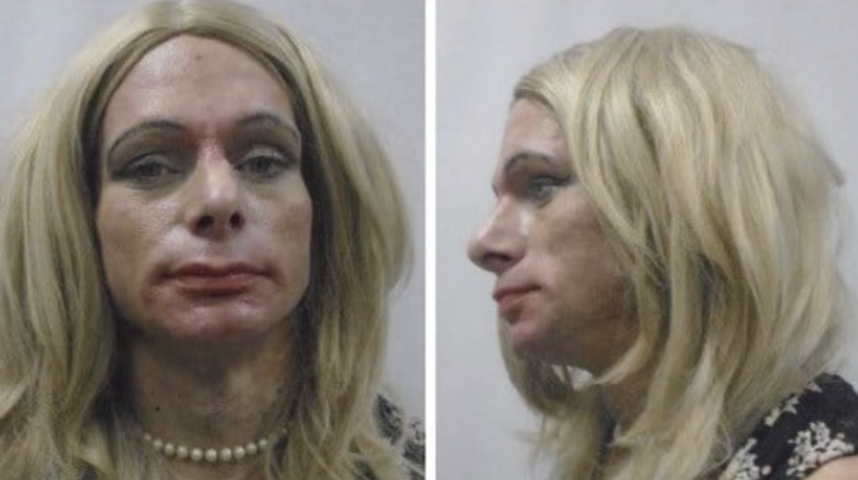 Homeless male wearing blonde wig, makeup, and pearls accused of trying to kidnap 11-year-old boy outside his home