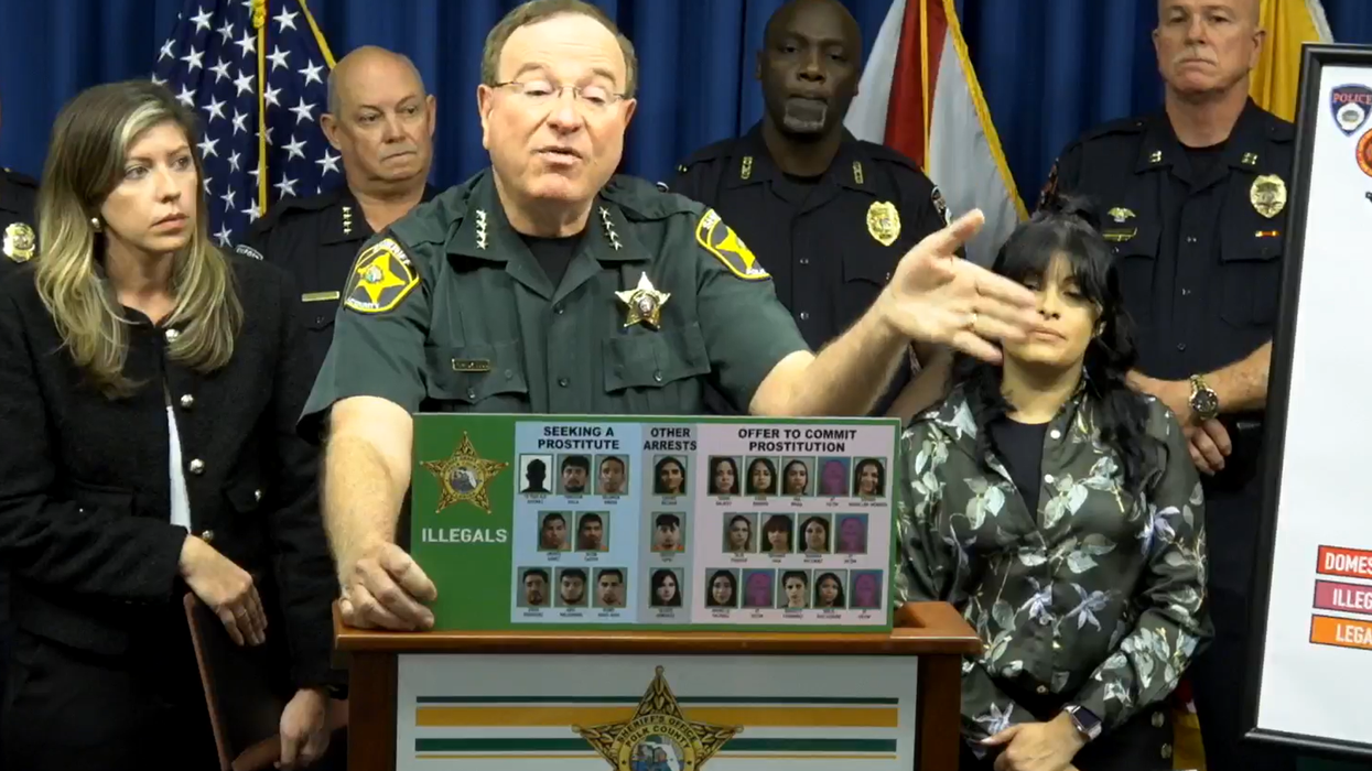 Firebrand Florida sheriff blasts Biden-Harris open border after human trafficking op nets 25 illegal aliens, Disney employee