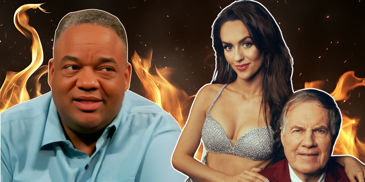 Jordon Hudson just doing her job? Cowherd DEFENDS infamous age-gap couple Jordon Hudson just doing her job? Cowherd DEFENDS infamous age-gap couple
