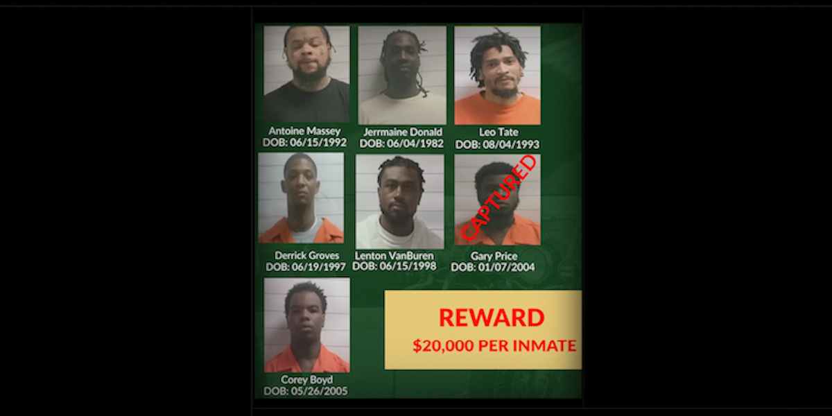 4th New Orleans jail escapee captured; 6 inmates still on the loose: ‘I am personally afraid,’ DA says as his lawyers flee 4th New Orleans jail escapee captured; 6 inmates still on the loose: ‘I am personally afraid,’ DA says as his lawyers flee