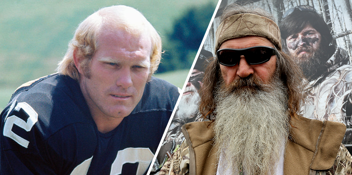 Phil Robertson starting at QB over Terry Bradshaw in college Phil Robertson starting at QB over Terry Bradshaw in college