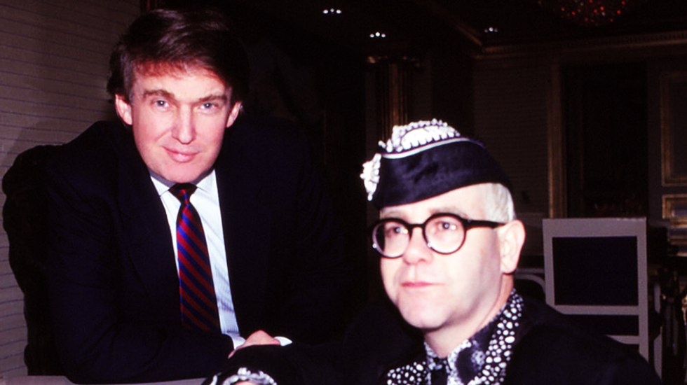 Elton John reveals what would make Trump 'one of the greatest presidents in history'