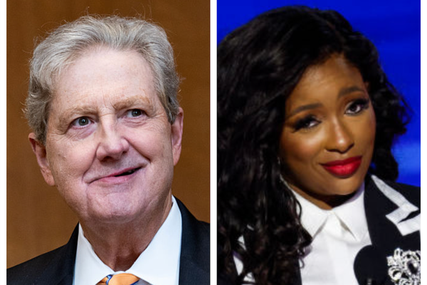 'The voices in her head are not real': Senator Kennedy issues a hilarious rebuke of Jasmine Crockett