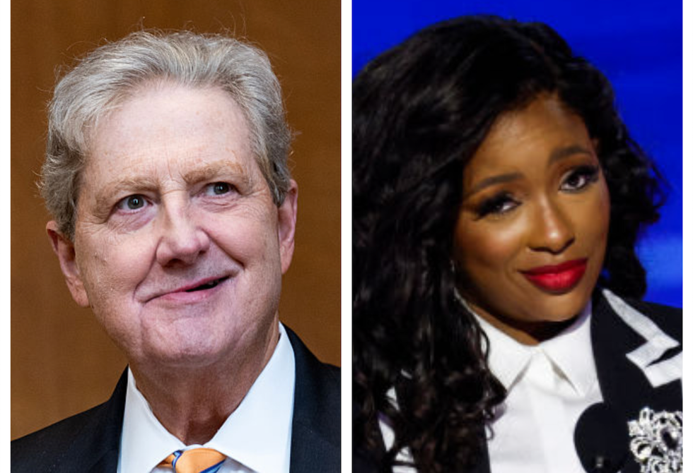 'The voices in her head are not real': Senator Kennedy issues a hilarious rebuke of Jasmine Crockett