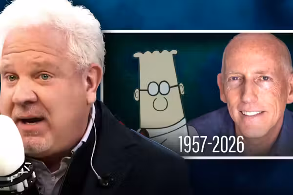 Glenn Beck remembers Scott Adams: 'A philosopher disguised as a stick-figure artist'