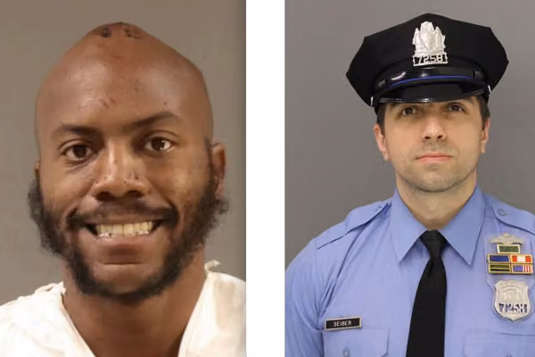 Smiling thug accused of fatally shooting Philly cop in ambush; officer had wife, 2 young children