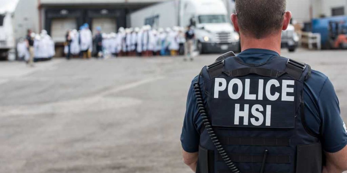 Immigration raid at New Jersey warehouse busts illegal aliens, arresting 22% of workforce Immigration raid at New Jersey warehouse busts illegal aliens, arresting 22% of workforce