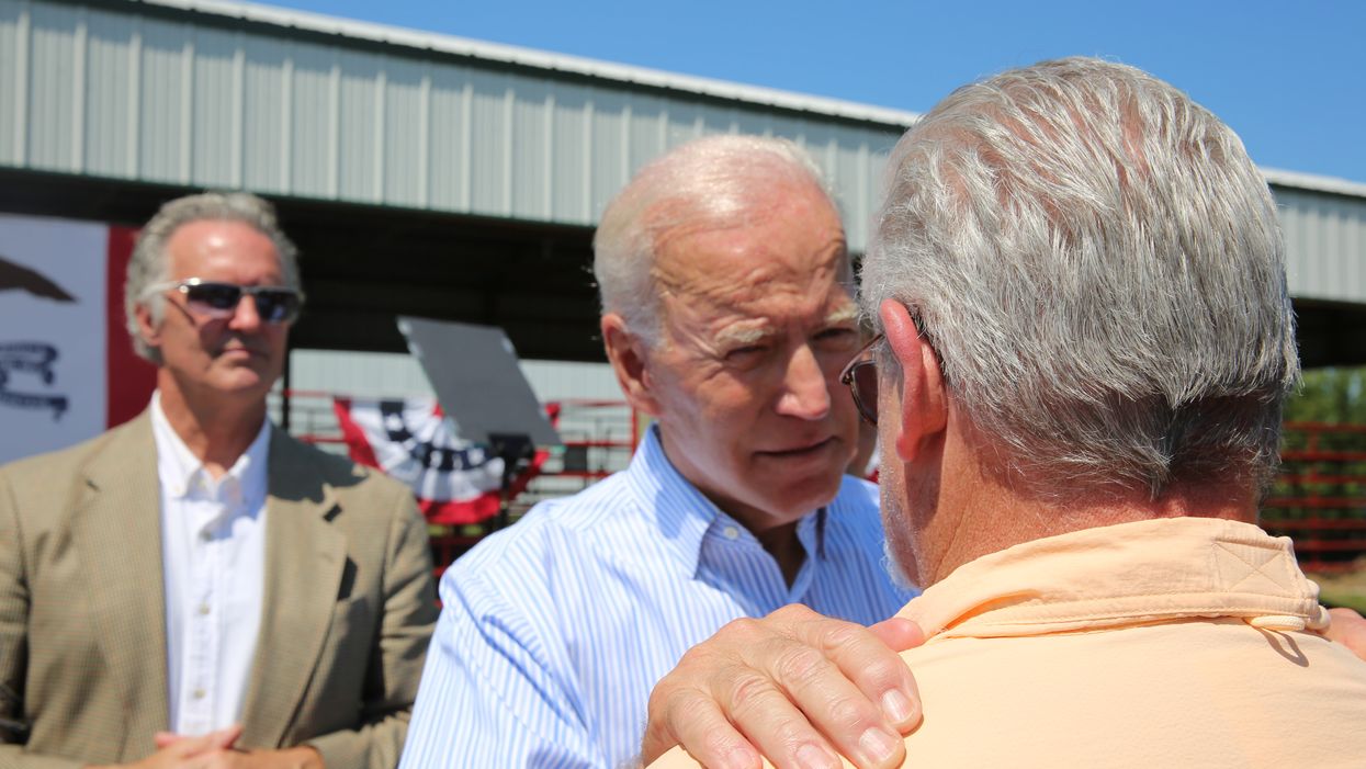 Ryan: Joe Biden at the empty fairgrounds