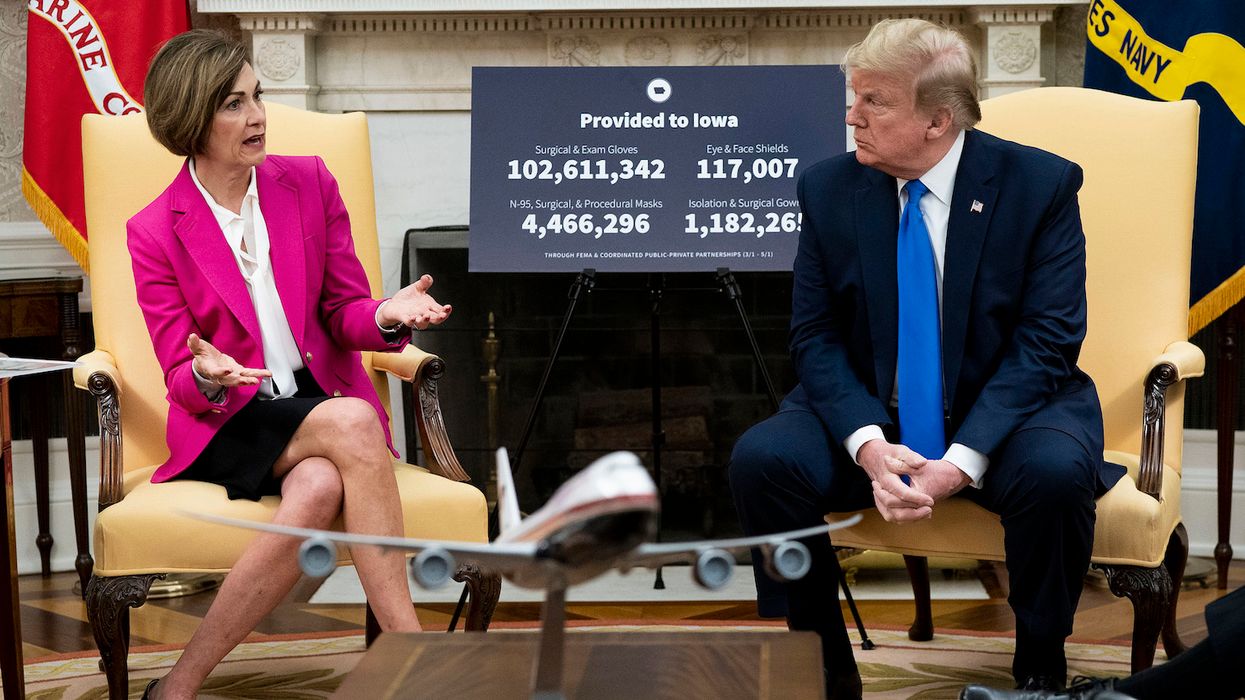 Iowa Gov. Kim Reynolds threatens consequences for schools that refuse to reopen