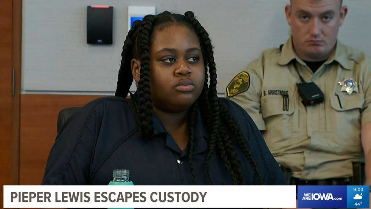 Iowa teen who killed alleged rapist escapes women's center and cuts off GPS monitor