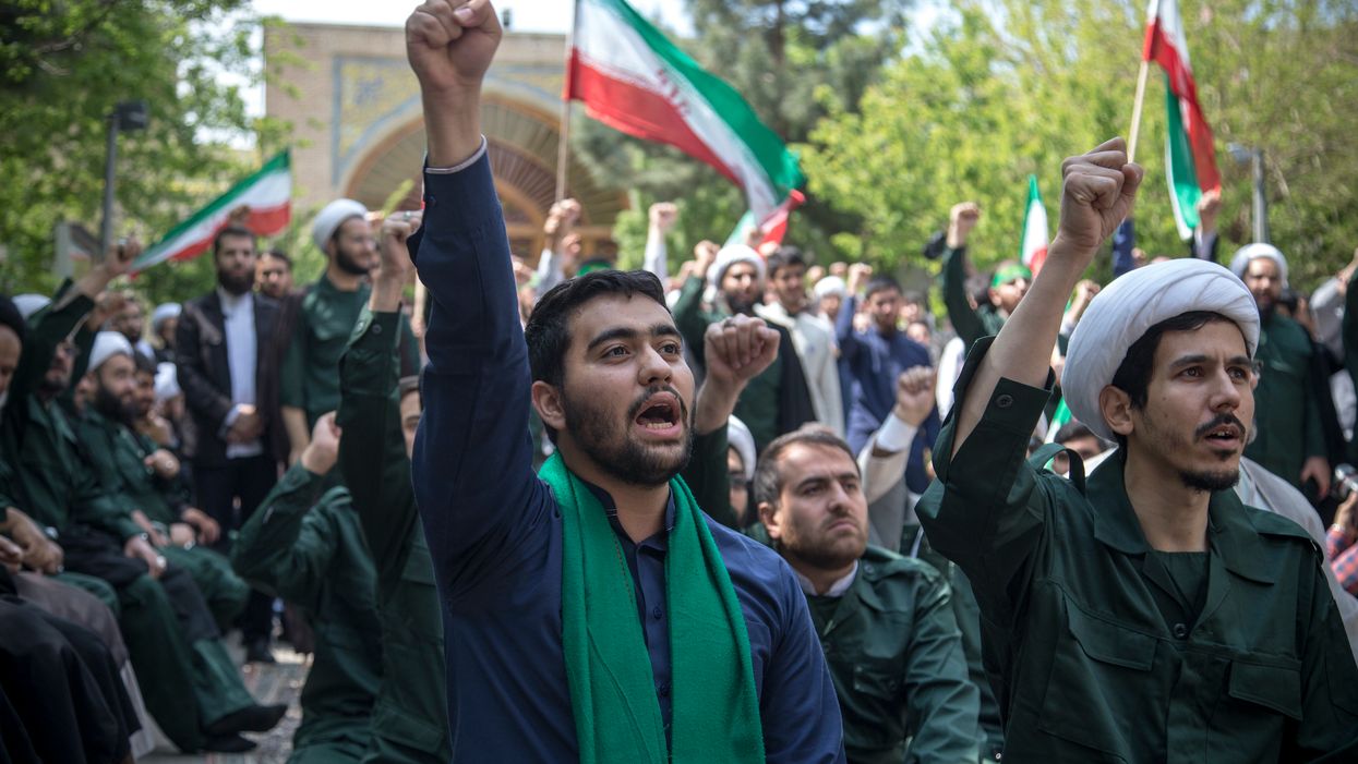 Iran tries to intimidate the US with war simulation on aircraft carrier replica — and humiliates itself instead