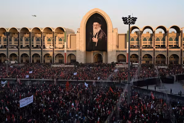 Iranians are openly calling for Trump's assassination — at the former ayatollah's funeral