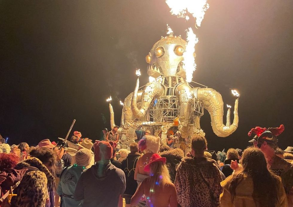 Is Burning Man demonic?