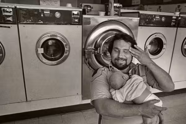 Is the laundromat the last bastion of public life?