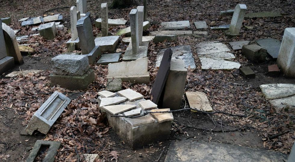 'It's evil': Historic cemetery vandalized, including graffiti reading 'Trump' and 'Ron DeSantis'