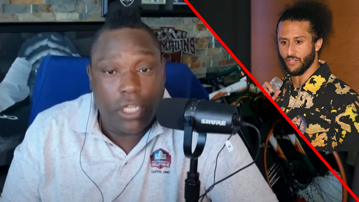 'It's over!' Super Bowl champ Warren Sapp compares Colin Kaepernick to unwanted 'trash'