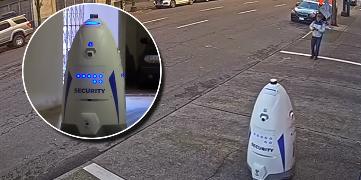 Portland installs robot security guard | Blaze Media