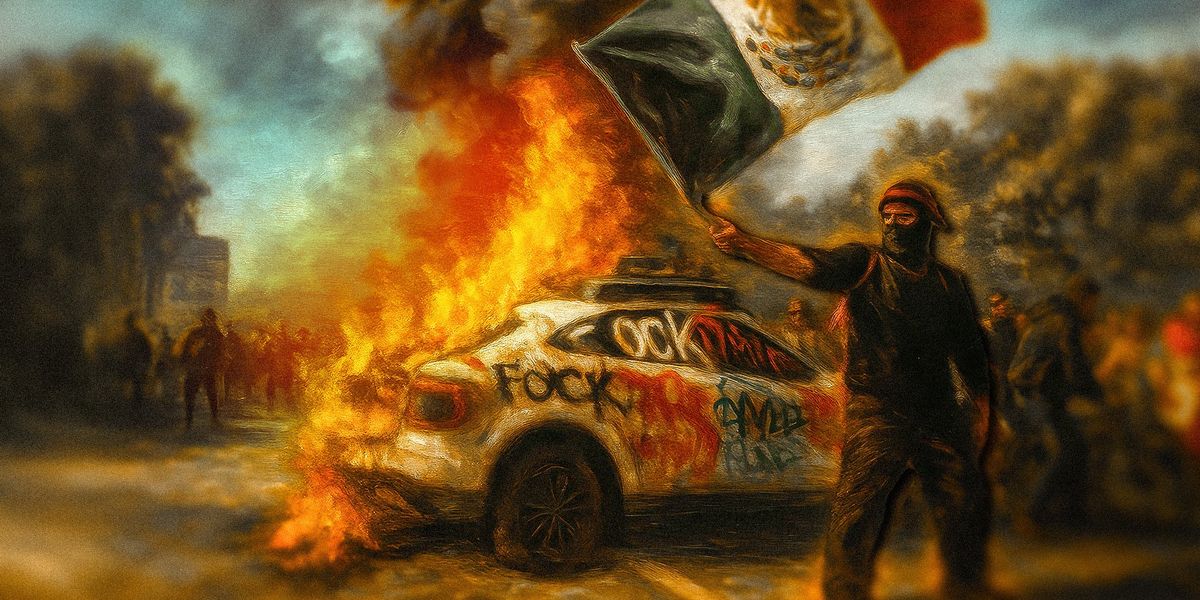Foreign riots in LA expose the border crisis truth Foreign riots in LA expose the border crisis truth