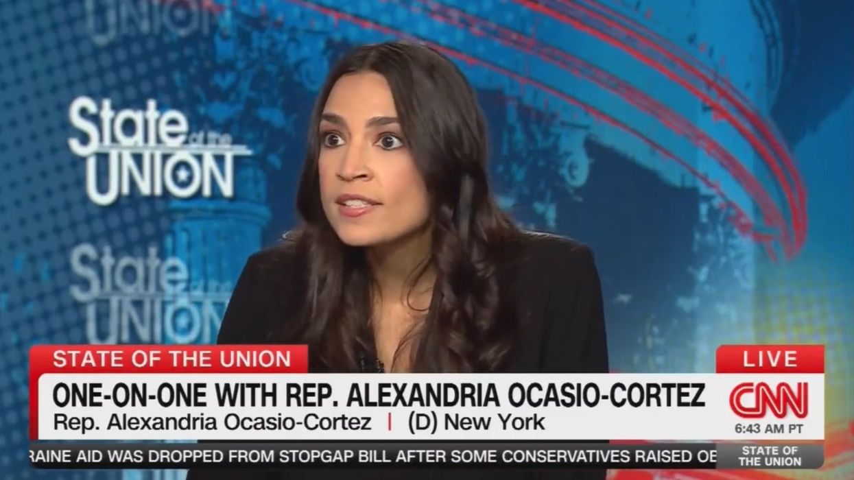 Jake Tapper asks AOC just one question to expose her absurd defense of Rep. Jamaal Bowman pulling fire alarm
