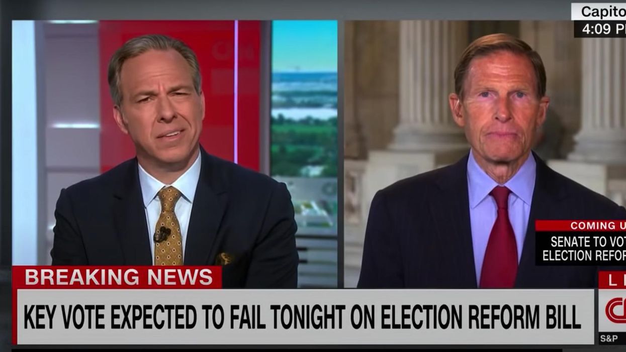 Jake Tapper confronts Dem senator over Democrats' hypocrisy on using filibuster: 'But you've used it, too'