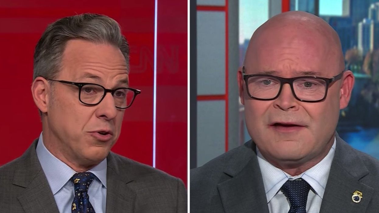 Jake Tapper gives union boss a reality check after he blames GOP senator for starting feud that erupted at Senate hearing