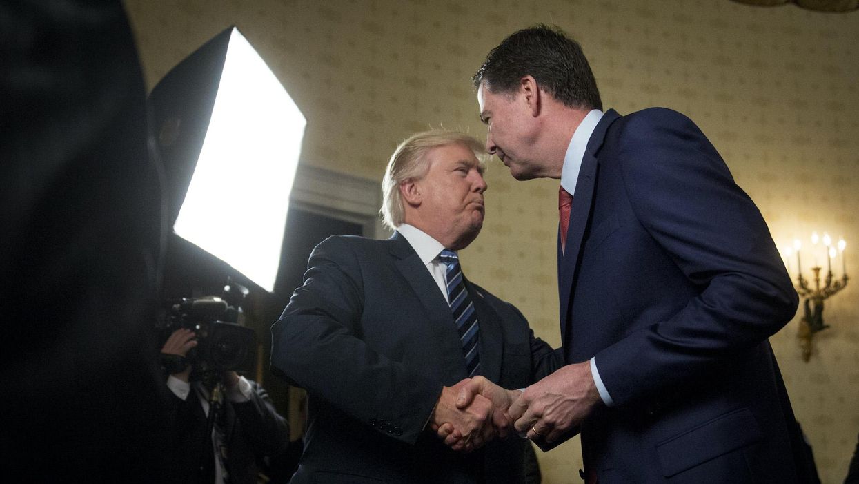 James Comey claims he thought about suing President Trump: 'I wonder if I should sue the bastard?'