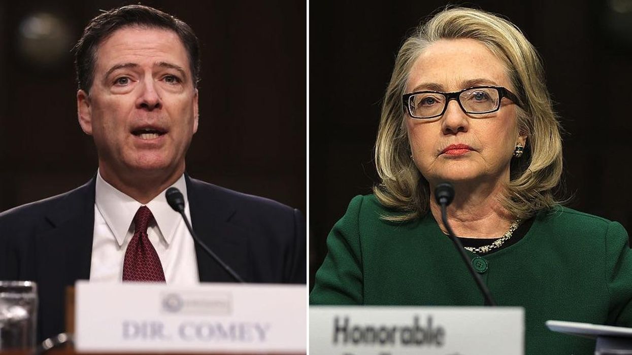 James Comey previously debunked Hillary Clinton's false claim that she had no classified docs on her private email server