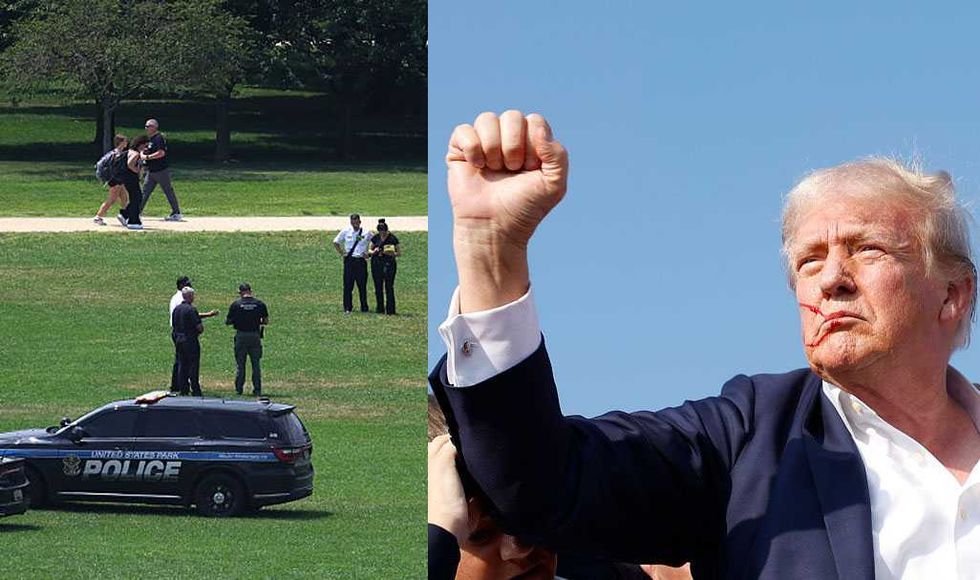 James Comey-style 'threat' against Trump apparently etched into National Mall grass