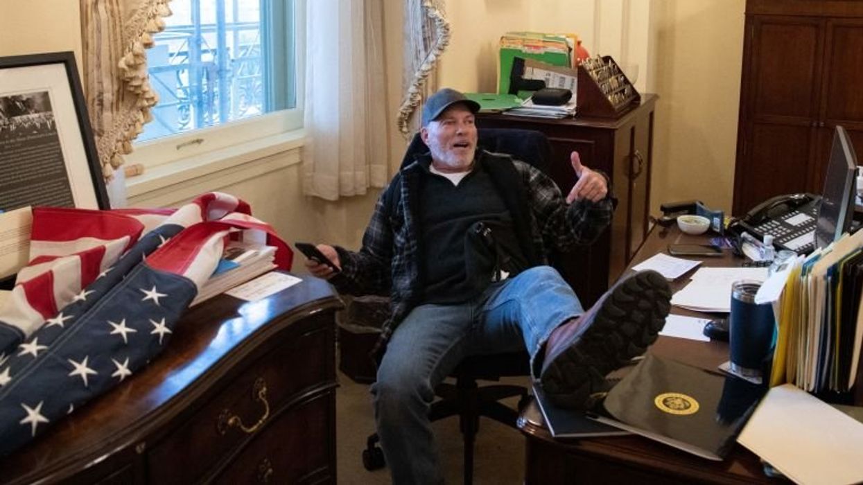 Jan. 6 defendant who propped his foot on Nancy Pelosi's desk sentenced to over 4 years in prison