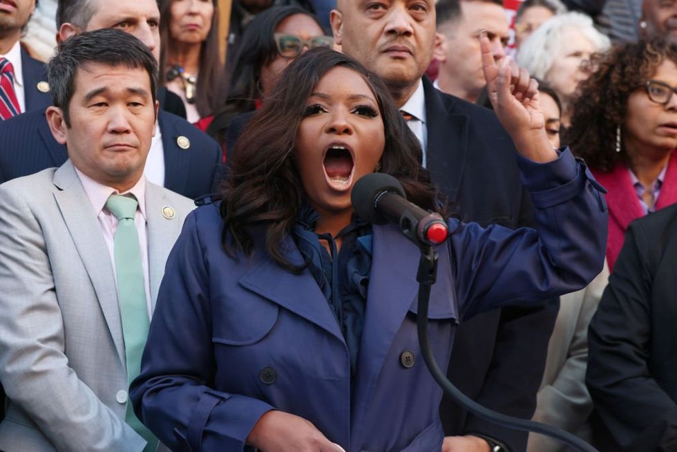 Jasmine Crockett admits she's not focused on lawmaking; recommends violence against Ted Cruz