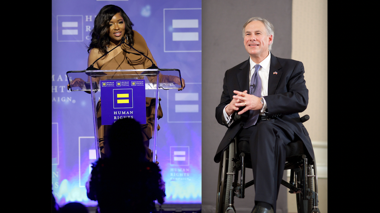 Jasmine Crockett mocks paralyzed Texas Gov. Greg Abbott as 'Governor Hot Wheels' during Human Rights Campaign speech