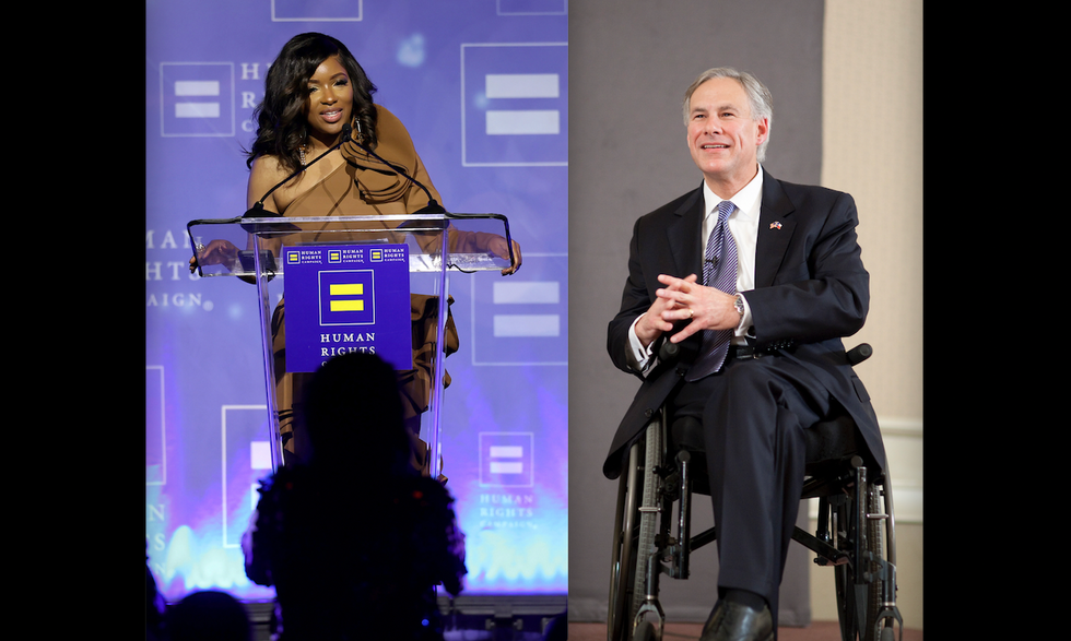 Jasmine Crockett mocks paralyzed Texas Gov. Greg Abbott as 'Governor Hot Wheels' during Human Rights Campaign speech