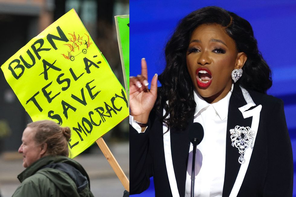 Jasmine Crockett tells anti-Tesla activist group to take down Elon Musk on her birthday