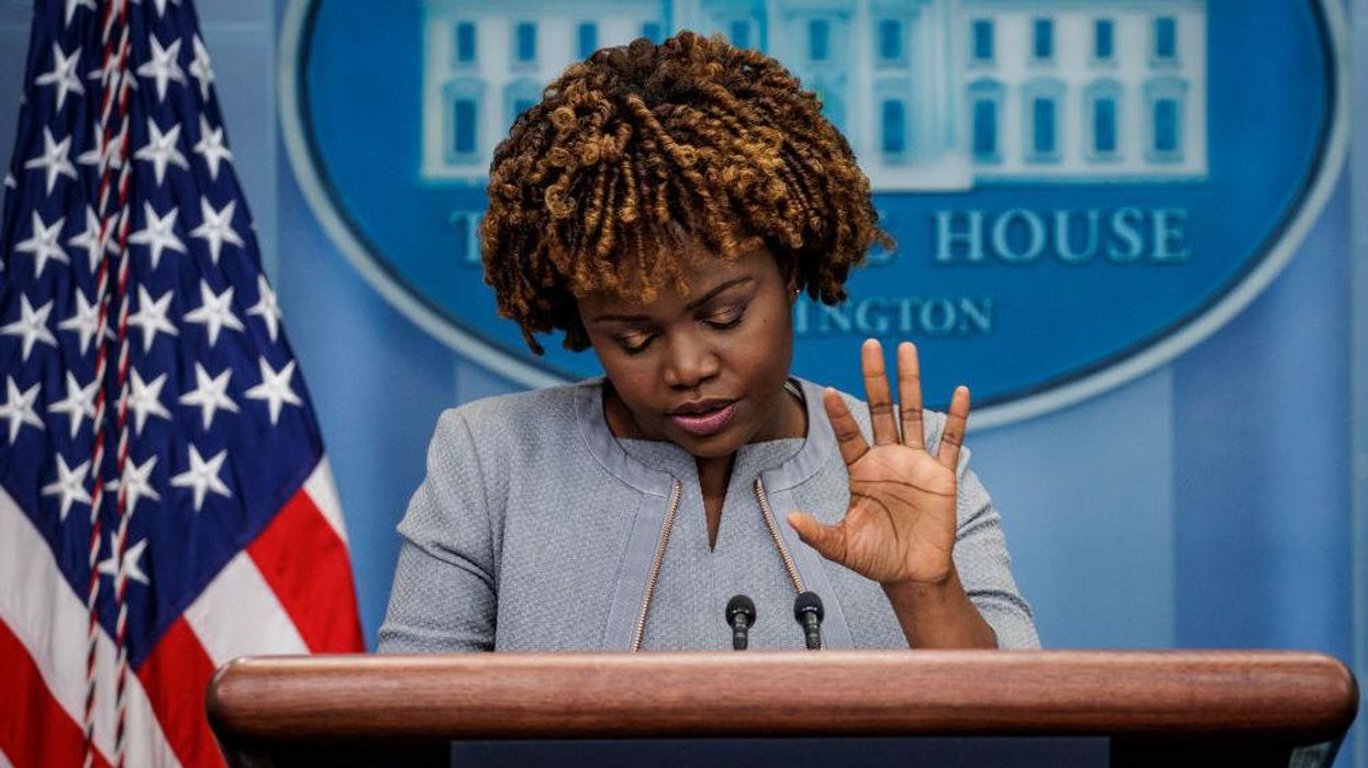 Jean-Pierre does not even try to answer question when confronted over false claim that Biden visited the border: 'It was a brief drive-by'