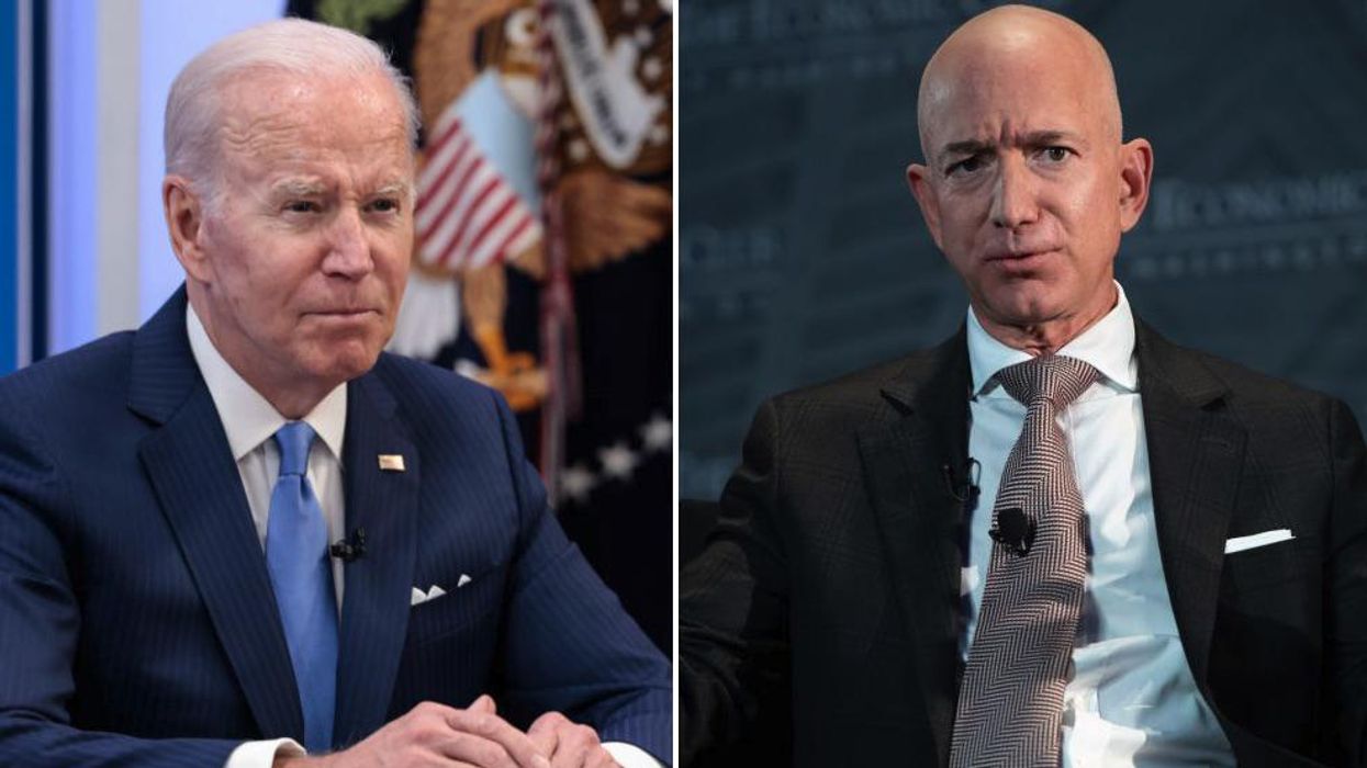 Jeff Bezos takes aim at Biden over inflation crisis and 'misdirection' of the country; wants 'disinformation board' to review Biden's claims