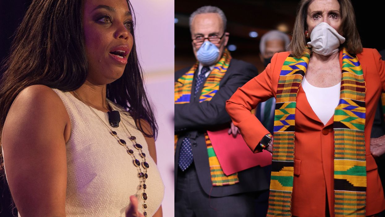 Jemele Hill leads chorus of liberal black voices mocking Democrats over their kneeling political stunt