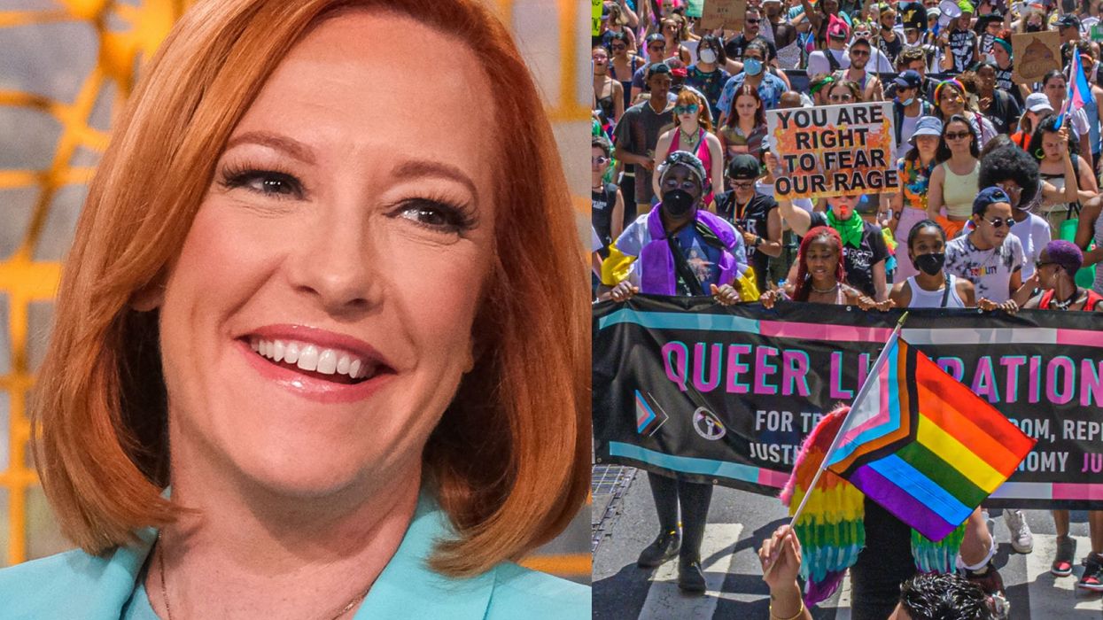 Jen Psaki scolds Democrats who dare to defy transgender agenda