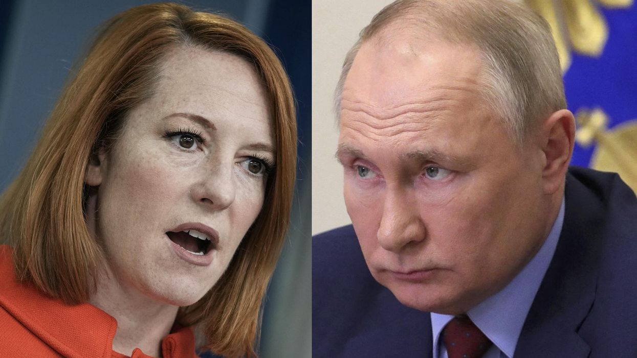 Jen Psaki warns economic report will show 'extraordinarily elevated' inflation and puts the blame on Putin