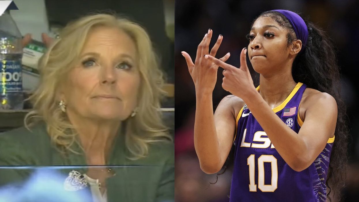 Jill Biden blasted by Angel Reese, Shannon Sharpe for wanting women's basketball loser Iowa at White House with winner LSU. First lady seems to have walked it back.