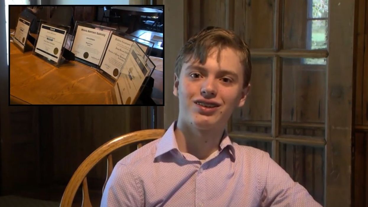 Brilliant 15-year-old with master's degree set to attend law school this fall: 'My parents did a good job keeping me challenged'