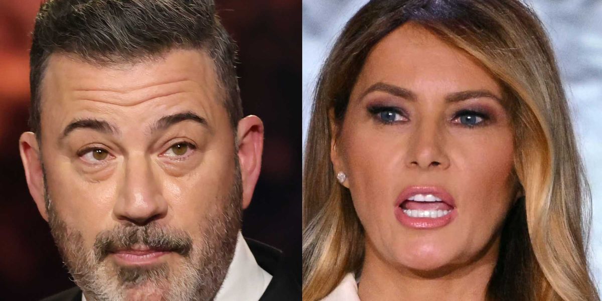 Jimmy Kimmel fires back at Melania Trump over backlash to 'widow' joke