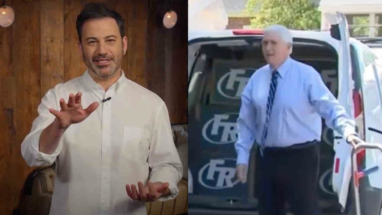 Jimmy Kimmel gives backhanded apology for using 'manipulated media' of VP Pence