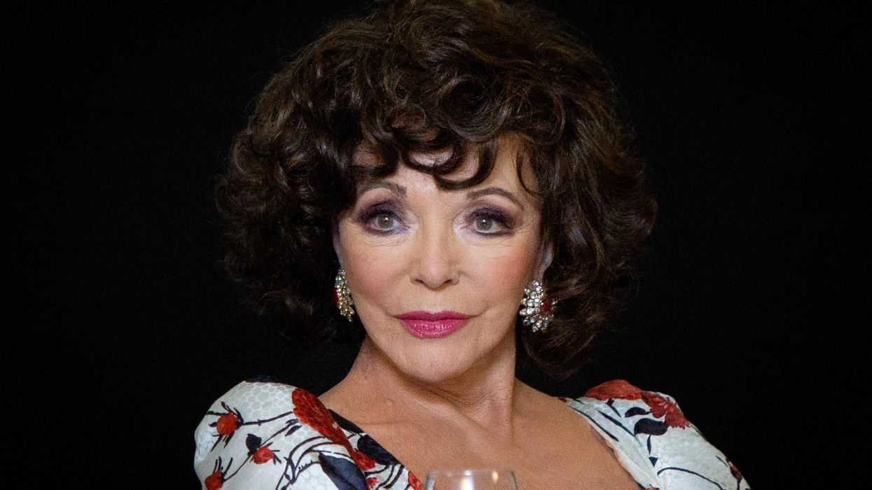 Joan Collins says 'rise of anti-maleness' is sabotaging an entire generation of young men who are 'suffering from being labeled toxically masculine'