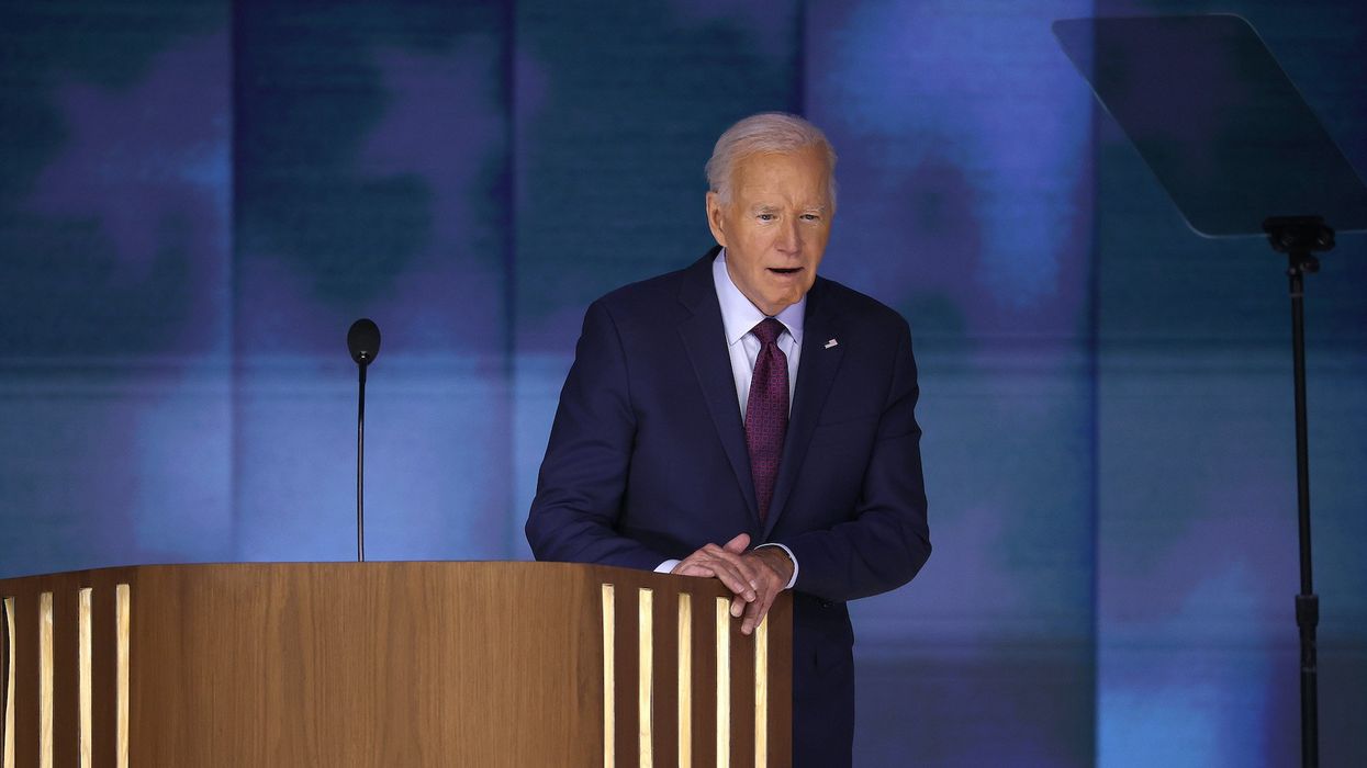 Joe Biden attacks Trump and praises Kamala Harris in very late speech at DNC convention