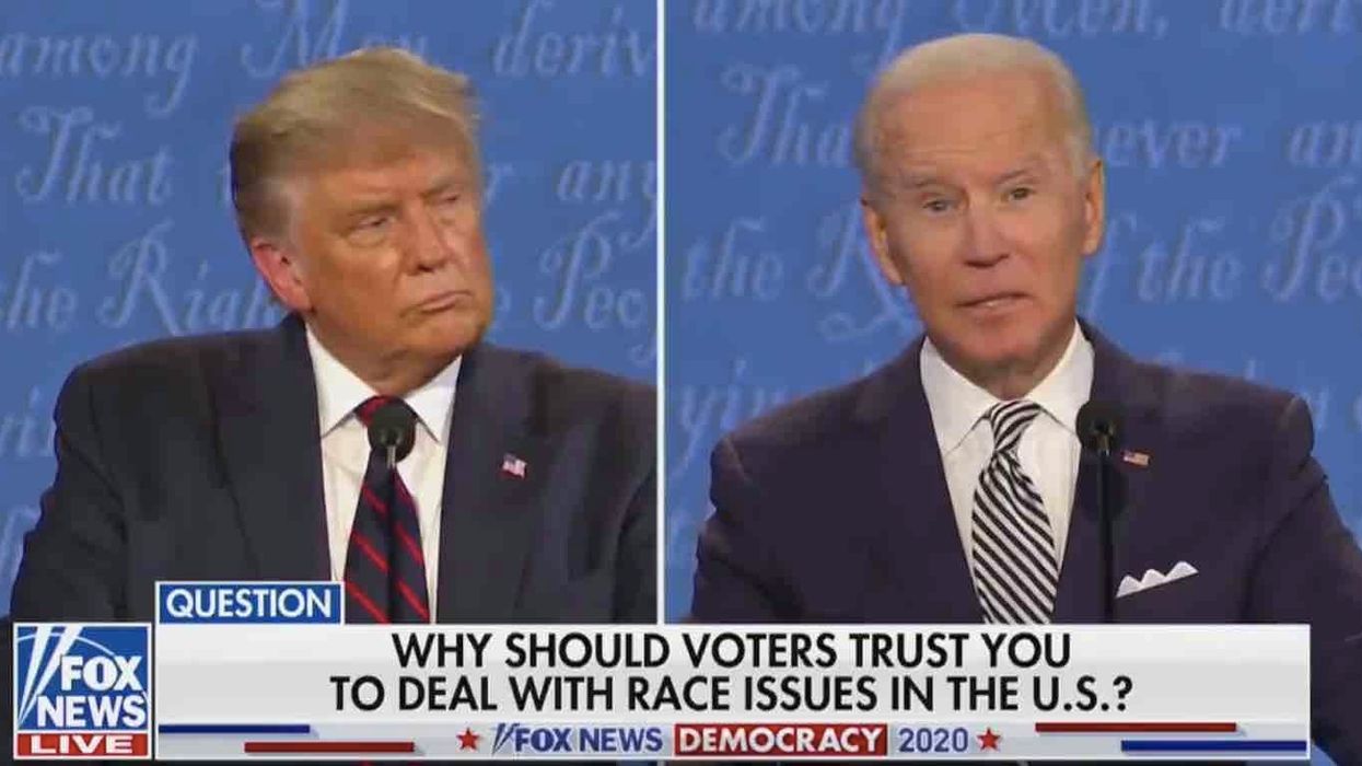 Joe Biden invokes 'very fine people' hoax from Charlottesville riots in debate with President Trump