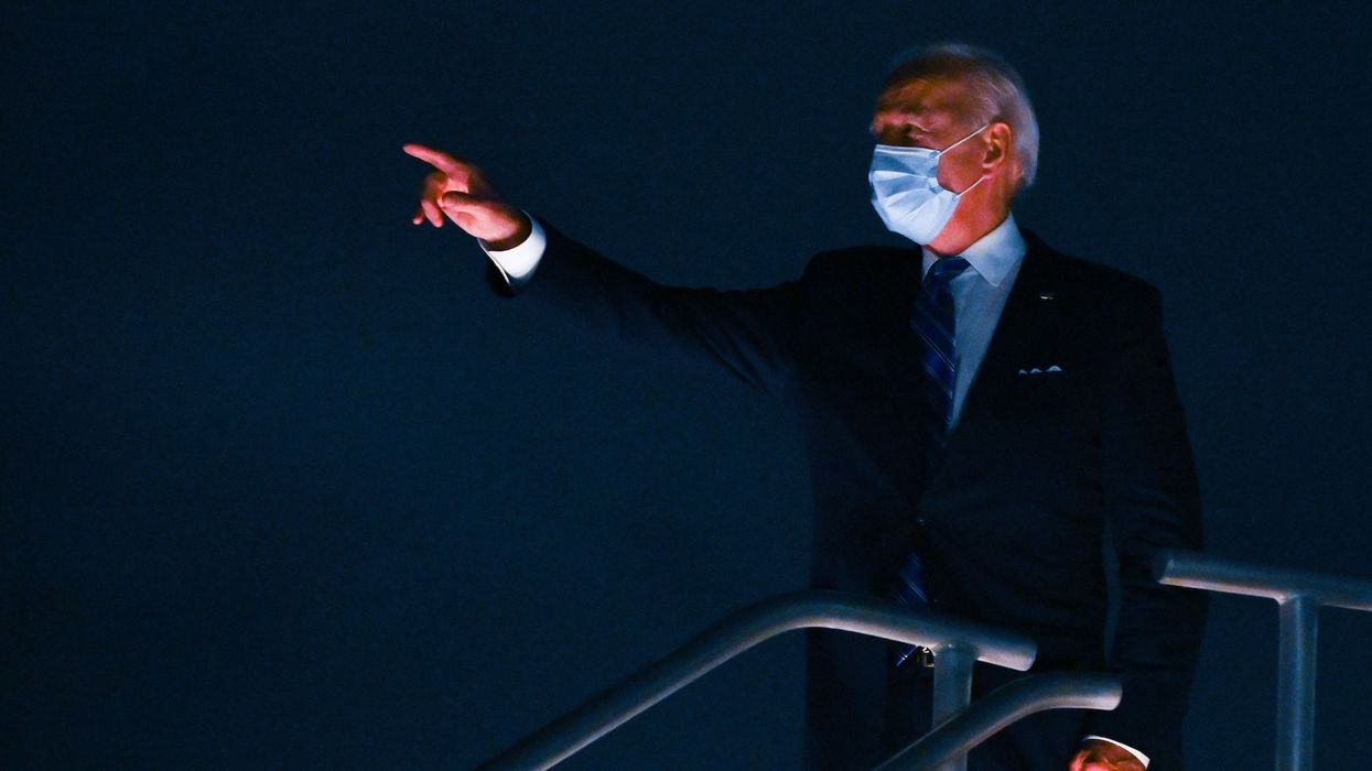 Joe Biden uses President Trump's stay in hospital to push president to force mask mandate — starting with interstate travel